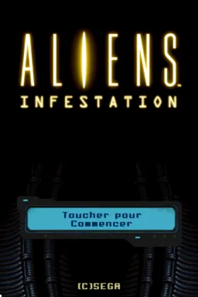 Aliens - Infestation (Europe) (En,Fr,De) screen shot title